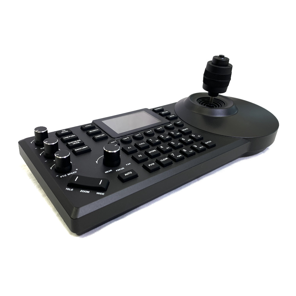 PTZCam View NDI PTZ Controller with NDI|HX Preview and Joystick Control