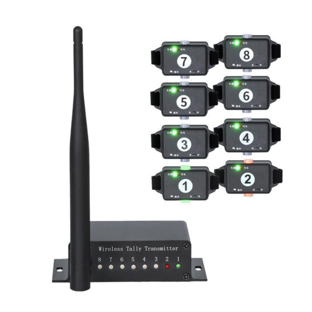 PTZCam TALLY8 - 8-camera wireless tally system