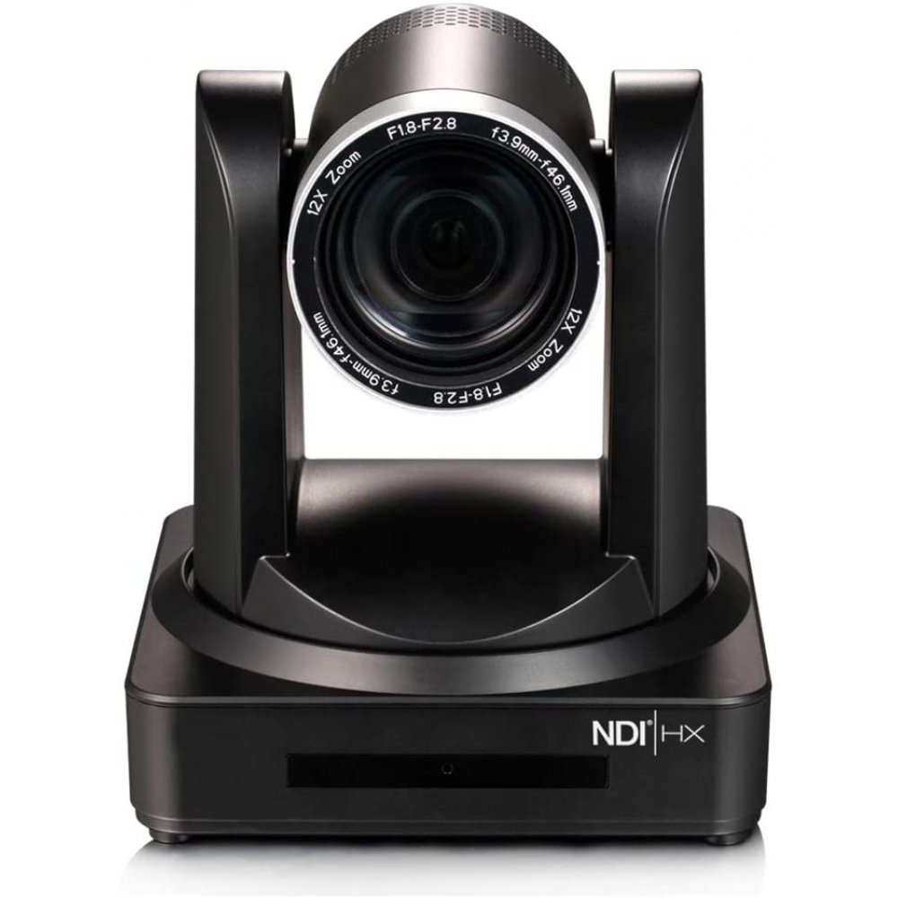 PTZCam UV510A 12X NDI - Full HD PTZ Camera with 12X Optical Zoom, 3G-SDI, HDMI, SRT, NDI|HX Outputs (Discontinued)