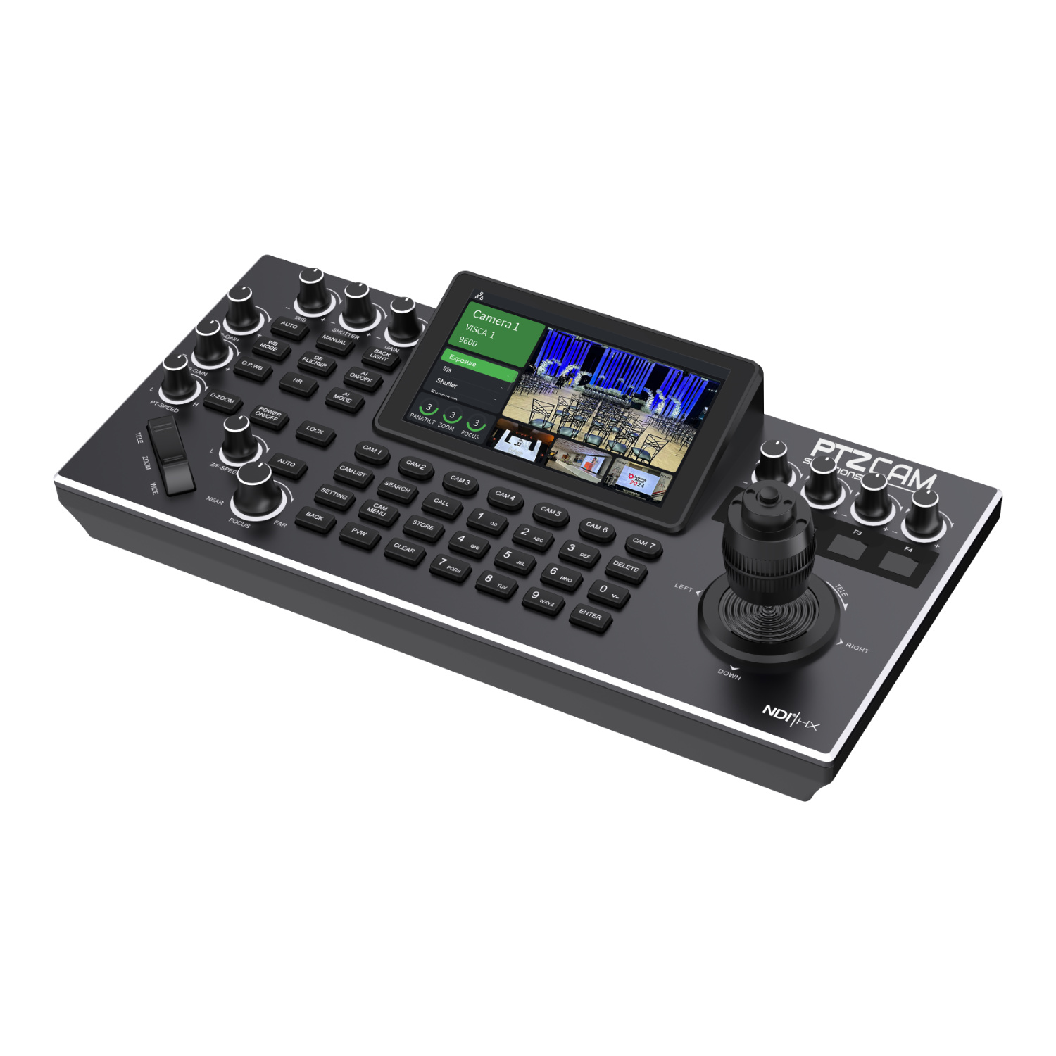 PTZCam View NDI Pro -  Advanced PTZ Controller with NDI Preview